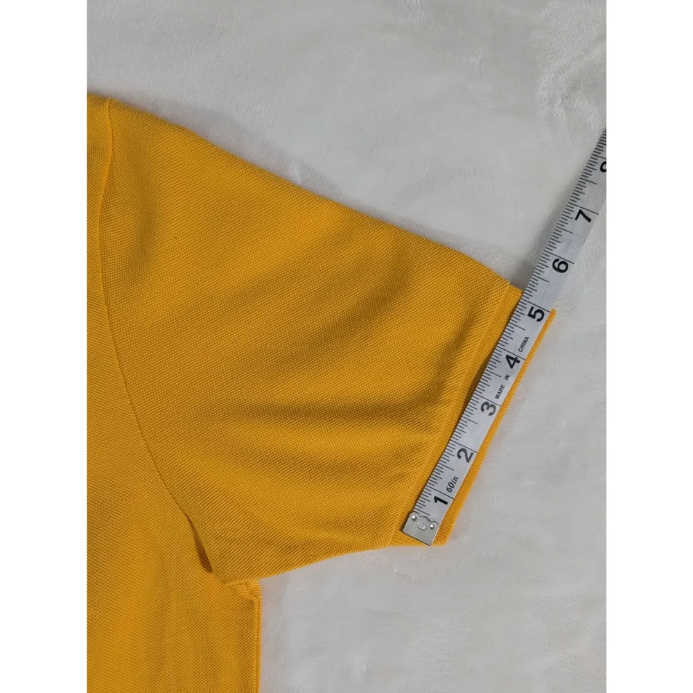 Polo by Ralph Lauren Golden Yellow Polo Short Sleeve Shirt Size Medium